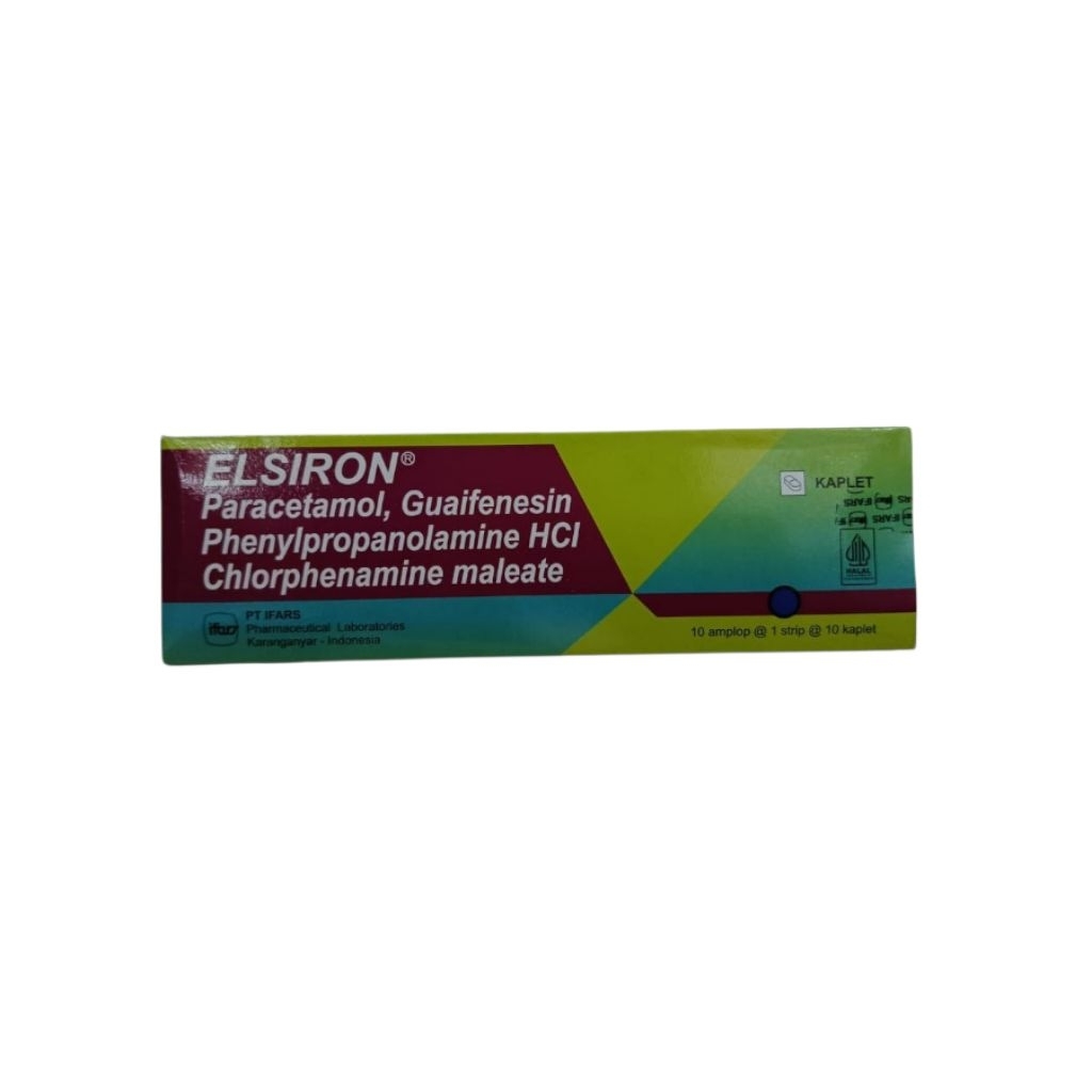 ELSIRON TABLET BOX ISI 100TABLET PARACETAMOL
