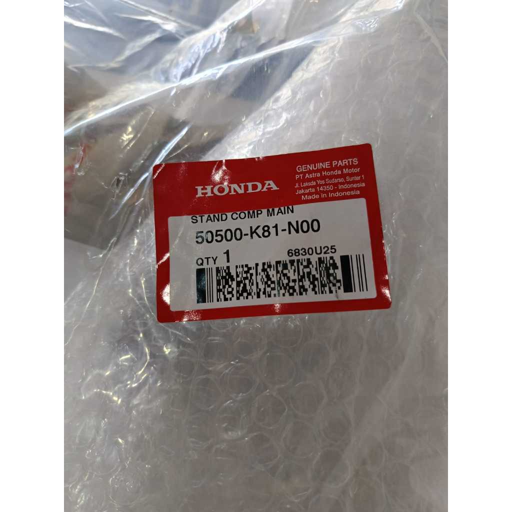 Jagrak Tengah Standart Standar Tengah 2 HOnda Beat FI Sporty ESP 2014 - 2020 50500 K81 N00 Stand Mai