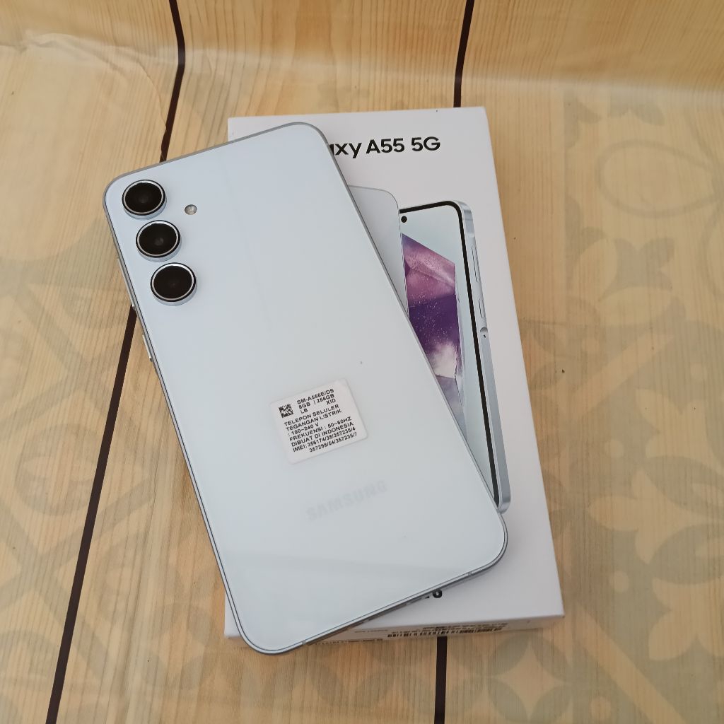 samsung A55 5G Ram 12GB Internal 256GB HP Second Seken Bekas Fullset [murah] hp murah