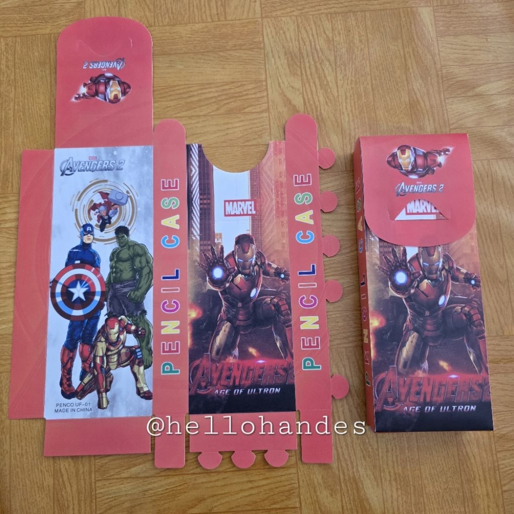 

Tempat Kotak Pensil Rakit Mika Karakter Roblox Iron Man Spiderman Frozen BTS