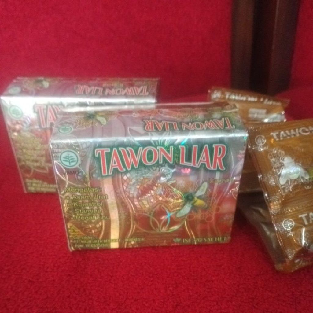 

Asam Urat sembuh Tawon 10 sachet / per renceng