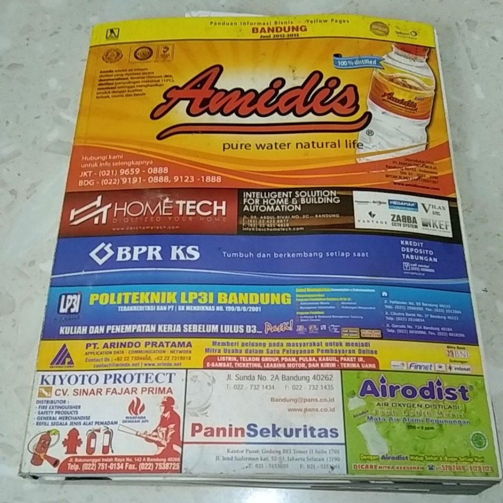 

YELLOW PAGES BANDUNG JUNI 2012-2013