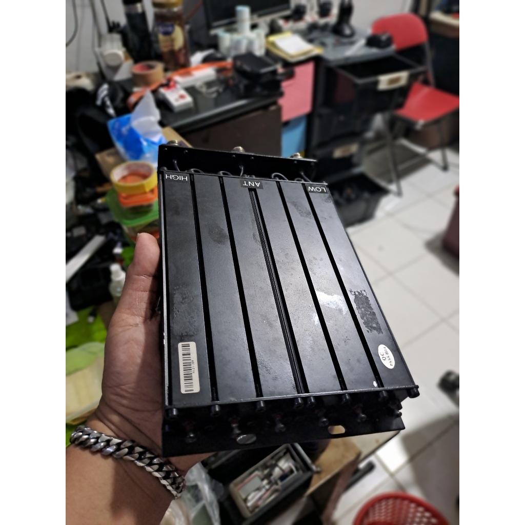 DUPLEXER REPEATER UHF 350 MHZ BEKAS MULUS DUPLEXER SKY2 NORMAL
