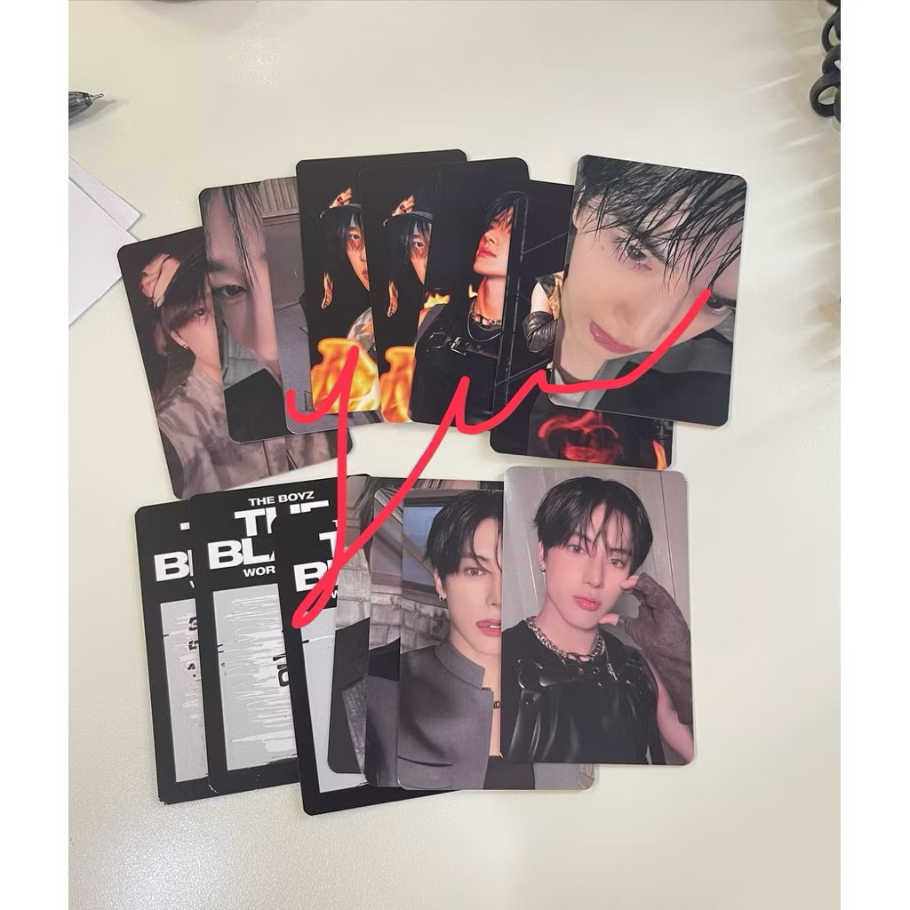 THE BOYZ MD THE BLAZE trading card photocard
