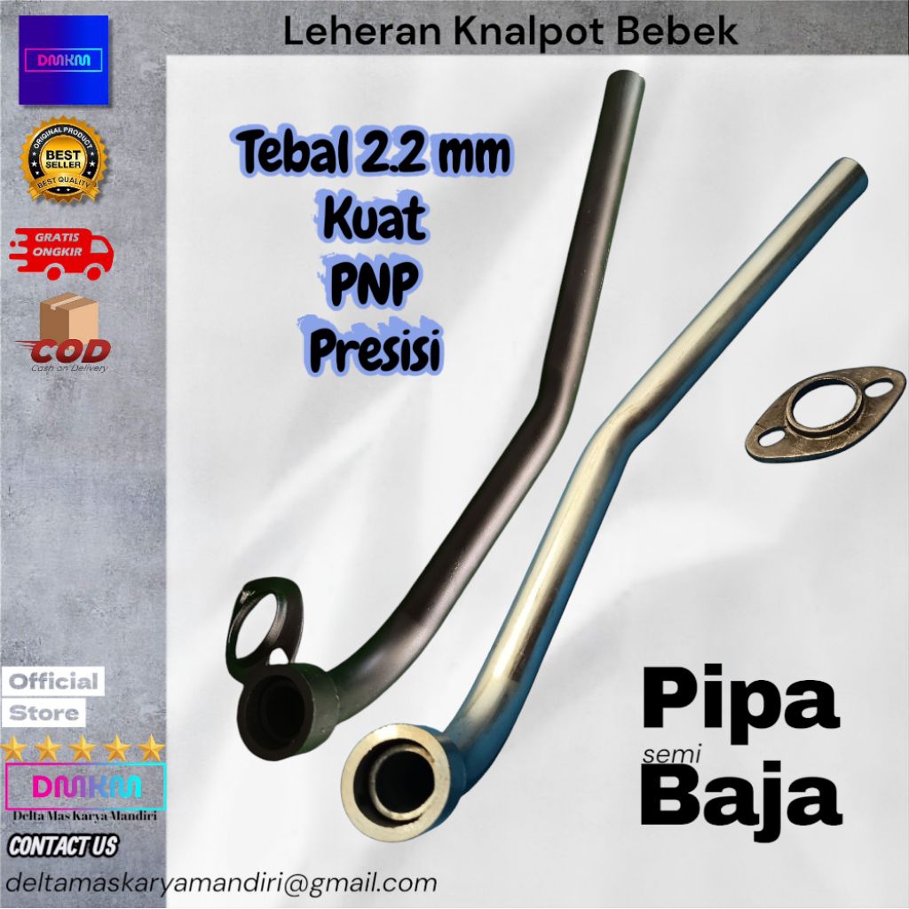 Promo Murah Leher Knalpot Original / Ori Supra lama Leheran Knalpot Supra X Lama Leher Knalpot Leher