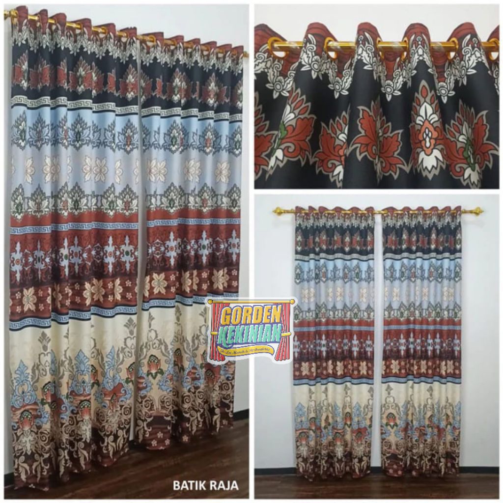 Gorden Motif Batik Raja Coklat Ring 12 Gorden Batik Raja Coklat Gorden Batik Coklat Gorden Batik Mew