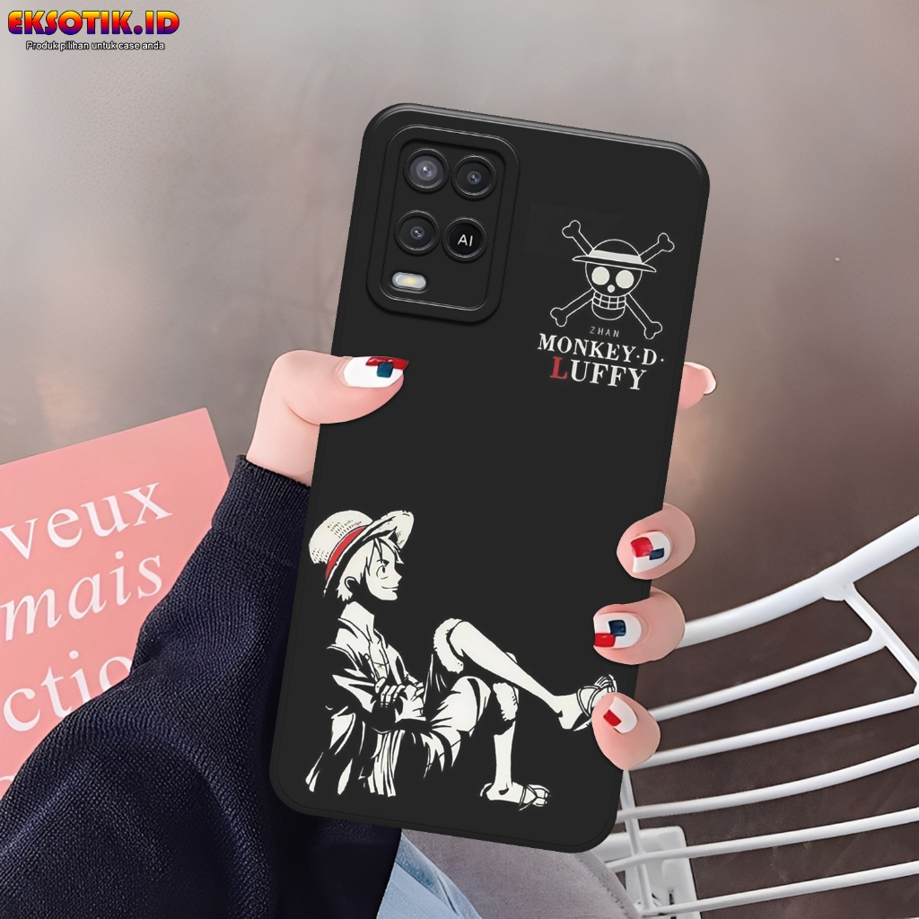 Case OPPO A54- Eksotik.id - Casing OPPO A54 - Case LUFFY - Skin Handphone - Silikon OPPO A54 - Cassi