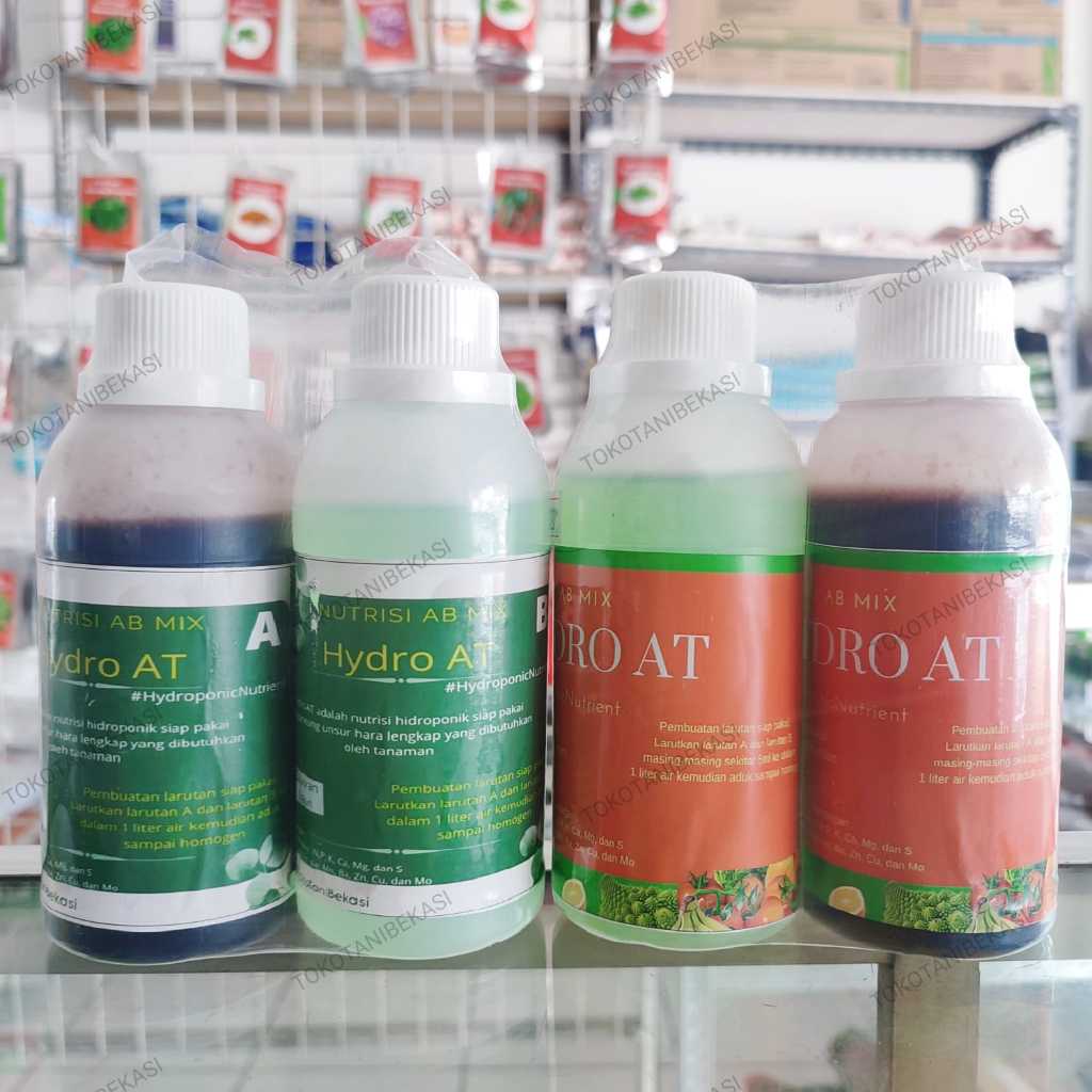 Pupuk Nutrisi AB Mix untuk Sayuran Daun dan Bunga Buah Hidroponik