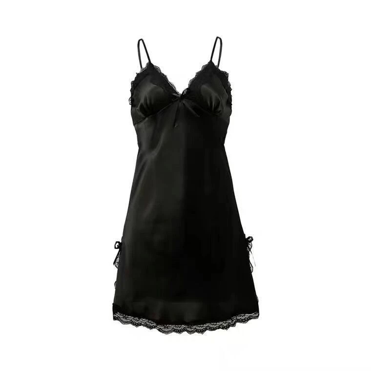 BT01 Baju  tidur lingerie pakaian haram dress renda cewek big size