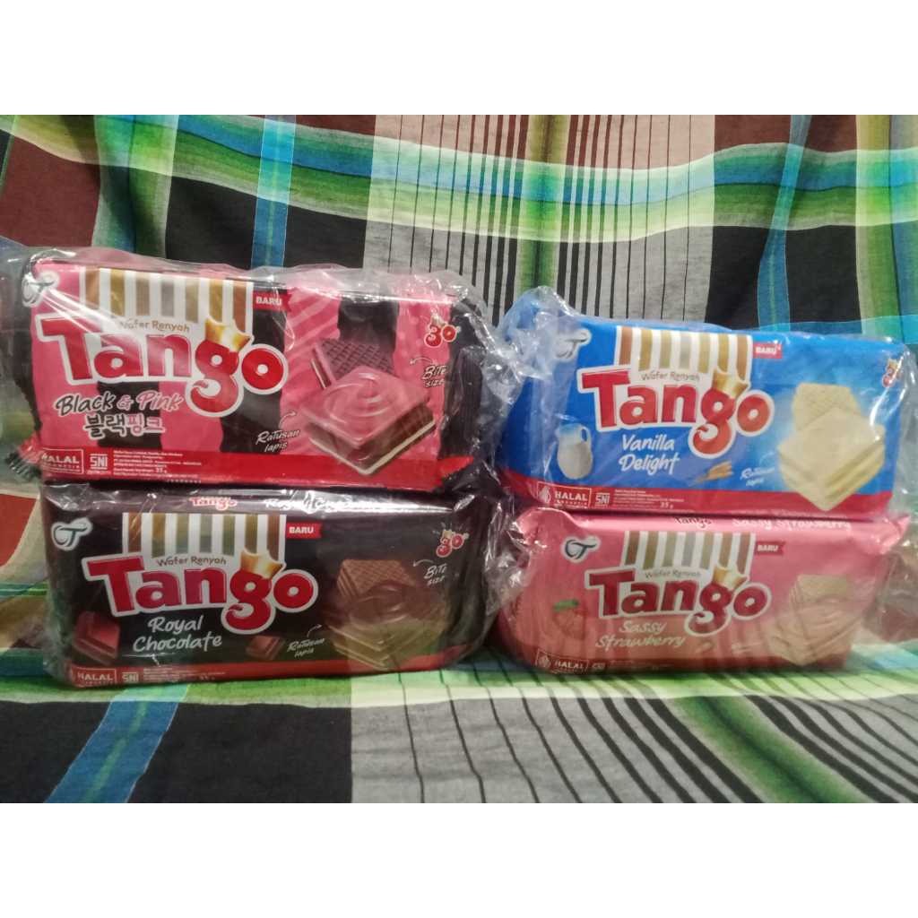 

Tango wafer kemasan 35gram all varian 1pack isi 10