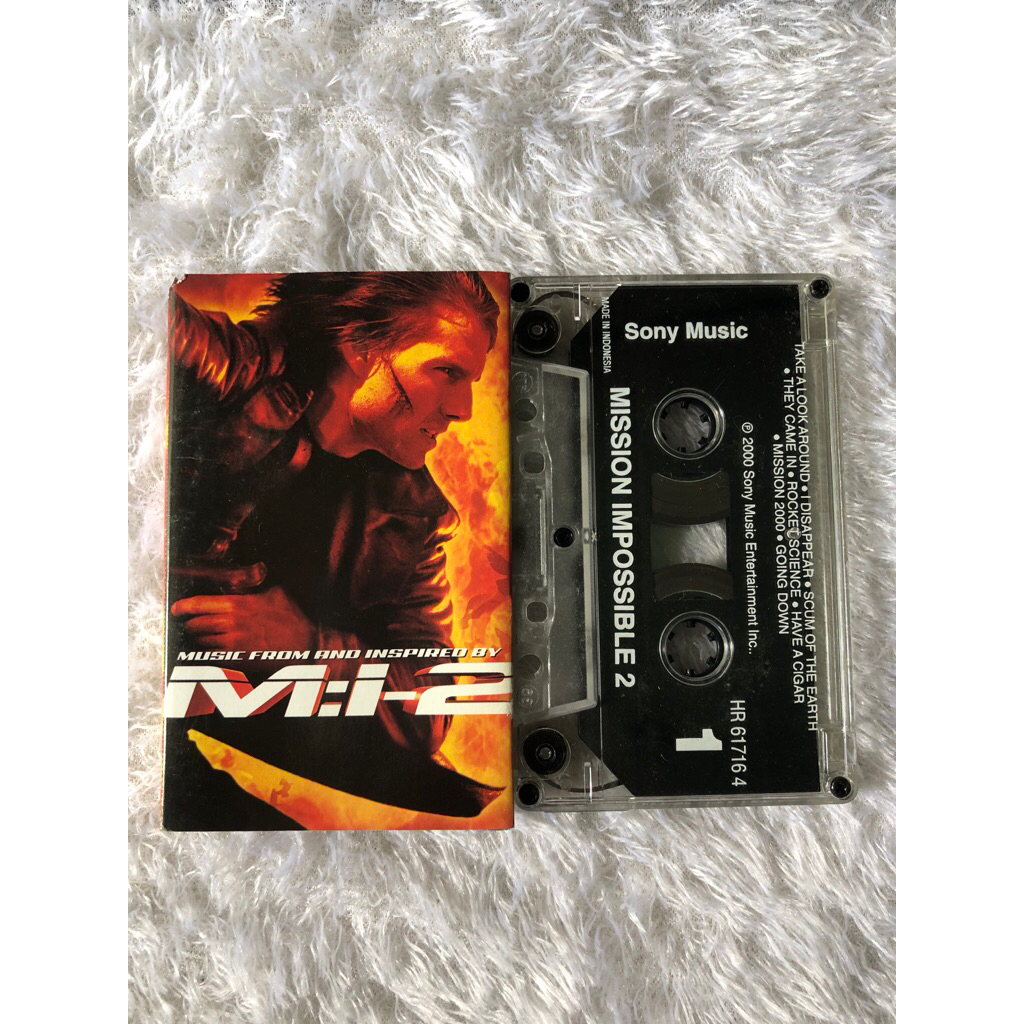 kaset pita soundtrack film mission impossible 2 tom cruise