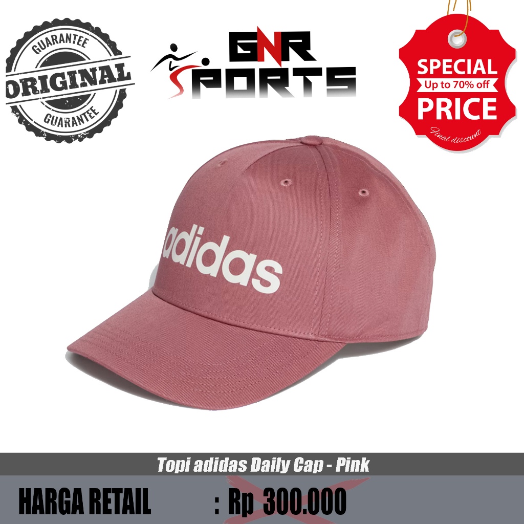 Topi adidas Daily Cap - Pink Original 100%