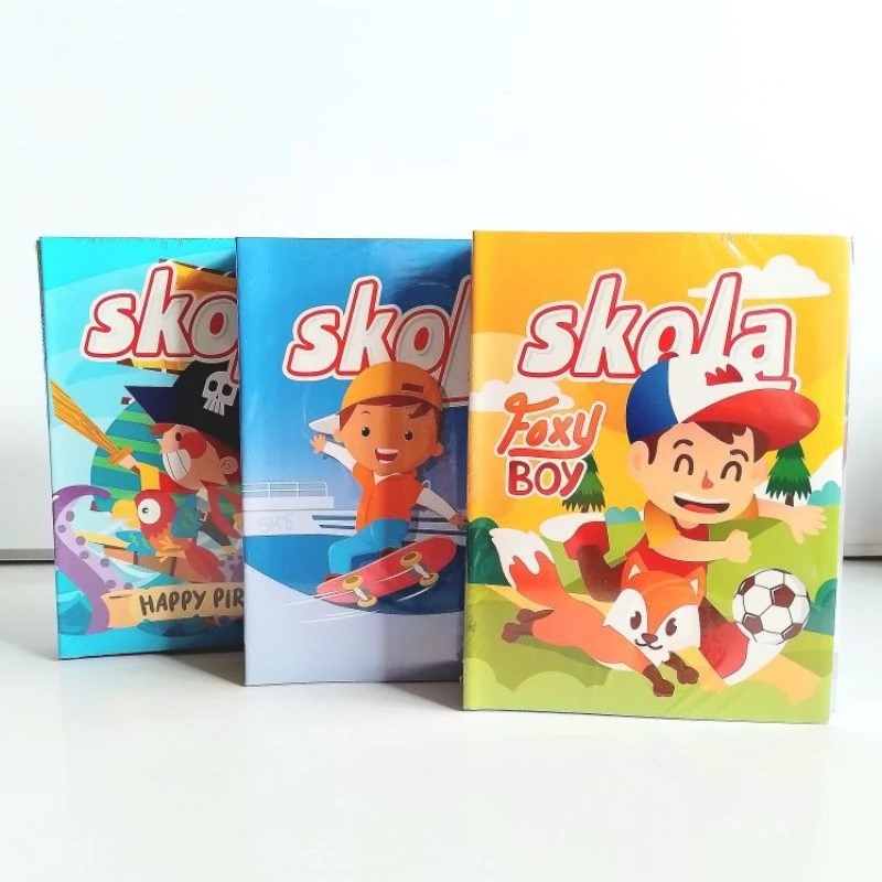 

BISA COD - Buku Tulis SKOLA 58 & 38 Lembar (1 Pack isi 10 Buku) - LLSHOPP