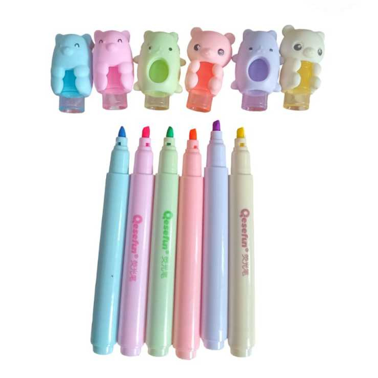 

Highlighter Q-1090 Stabilo Mini 6 Warna Motif Lucu