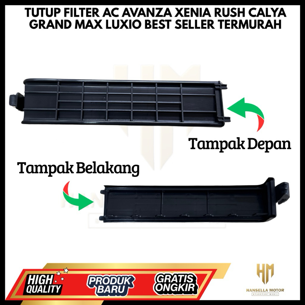 Tutup Filter AC Avanza Xenia Rush Calya Grand Max Luxio Original