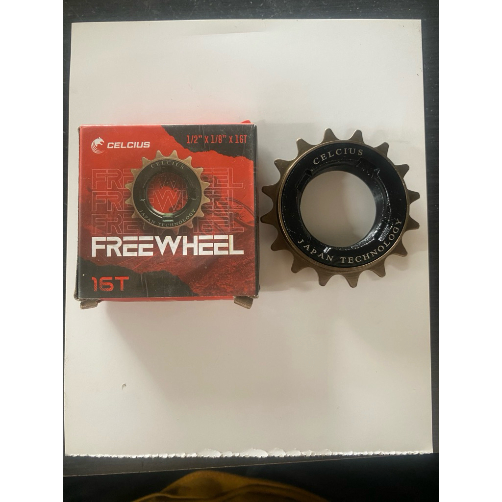 gir sepeda onthel balap, CELCIUS FREEWHEEL 16T, suara jangkrik