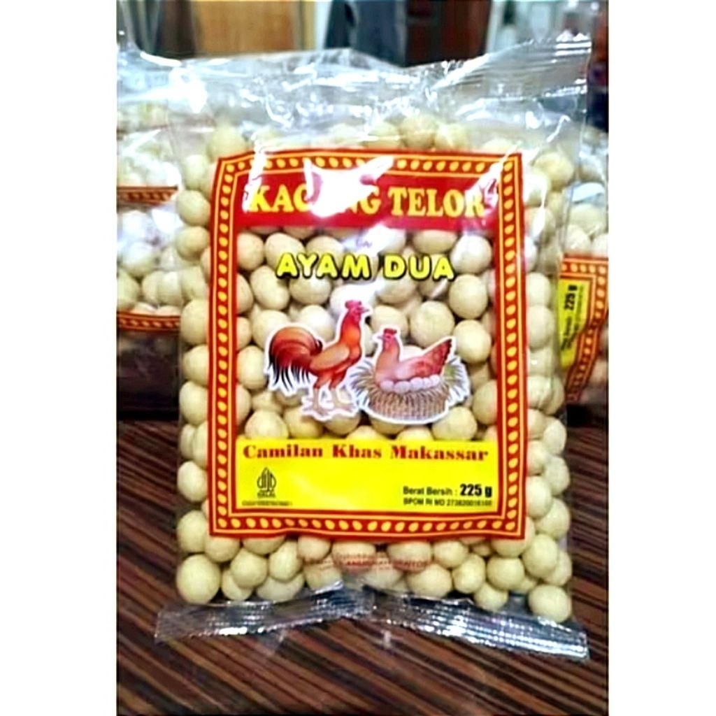 Kacang Telor / Telur Ayam Dua Khas Makassar