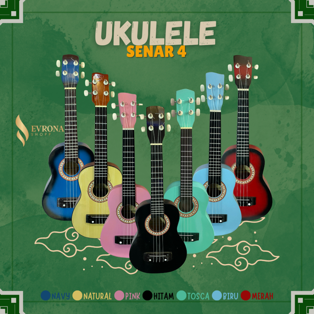 Ukulele Keroncong Senar 4 / Kentrung Senar 4