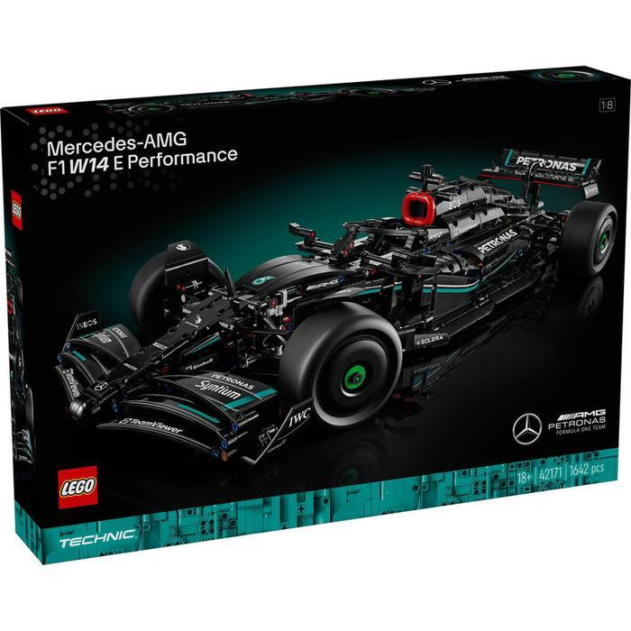 LEGO Technic 42171 Mercedes-AMG F1 W14 E Performance (1642 Pieces) Mainan Susun (18 Tahun+) Mainan,