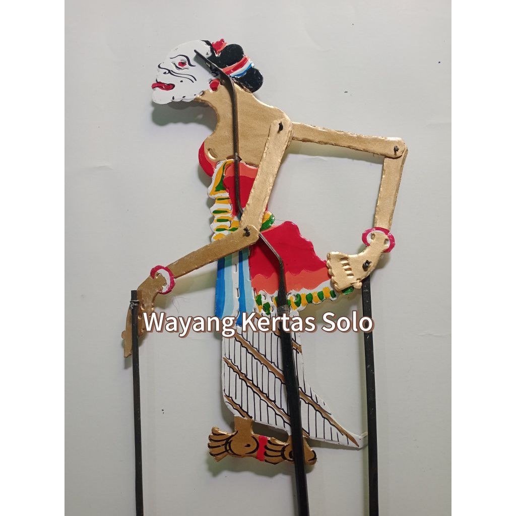 Wayang kulit kertas wayang mainan Cangik
