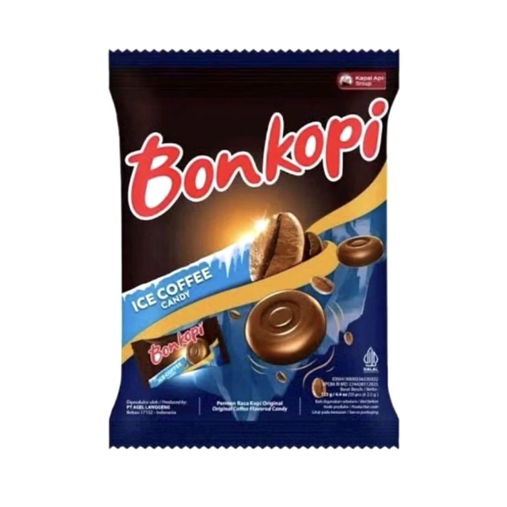 

BonKopi Ice Coffee Candy | Permen Kopi Dingin Isi 50pcs