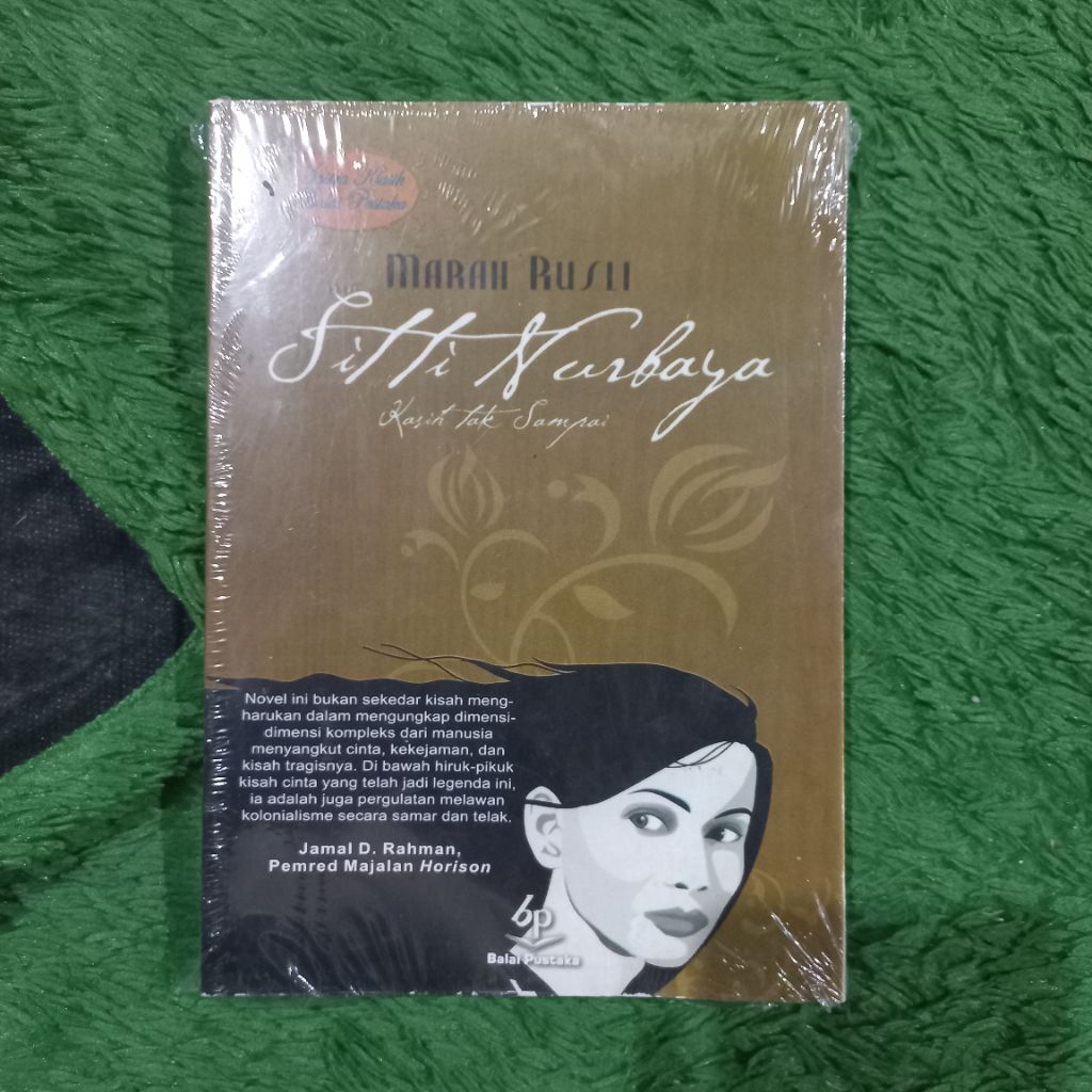 NOVEL SASTRA SITTI SITI NURBAYA