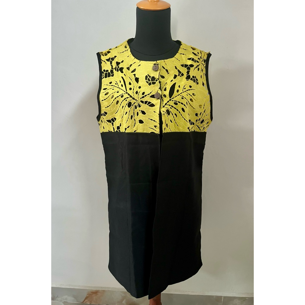 rompi outer bordir second preloved