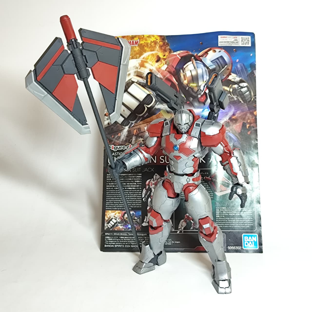 Bandai Figure-rise Standard Ultraman Suit Jack Action / Model Kit 2nd Sudah Rakit X300