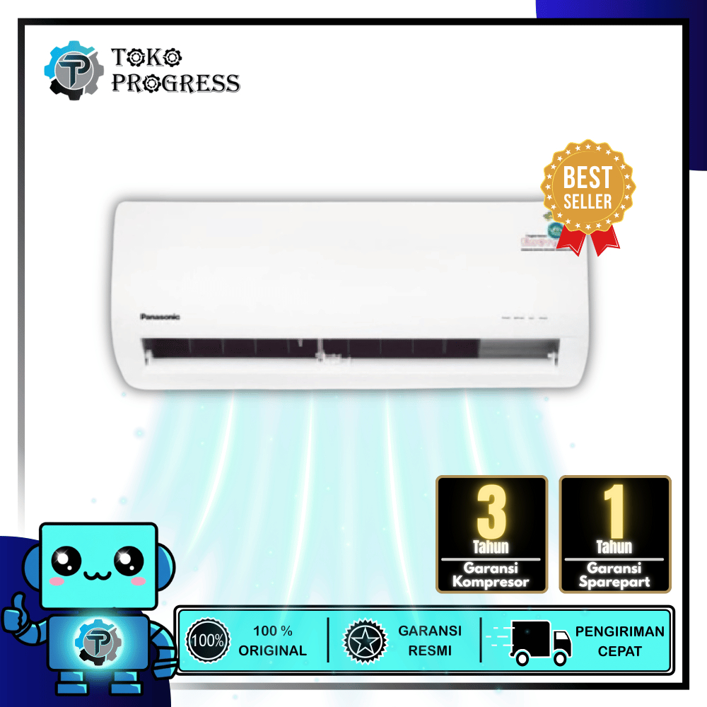 AC PANASONIC 1 PK CS-ZN9YKP BLUEFIN TURBO COOLING