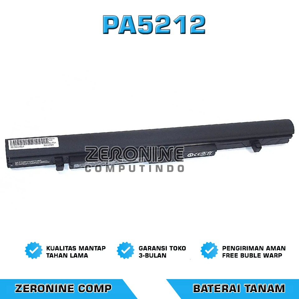 Baterai Original Toshiba Portege R30-C R40-C R40-B Z50-E Z50-C PA5212