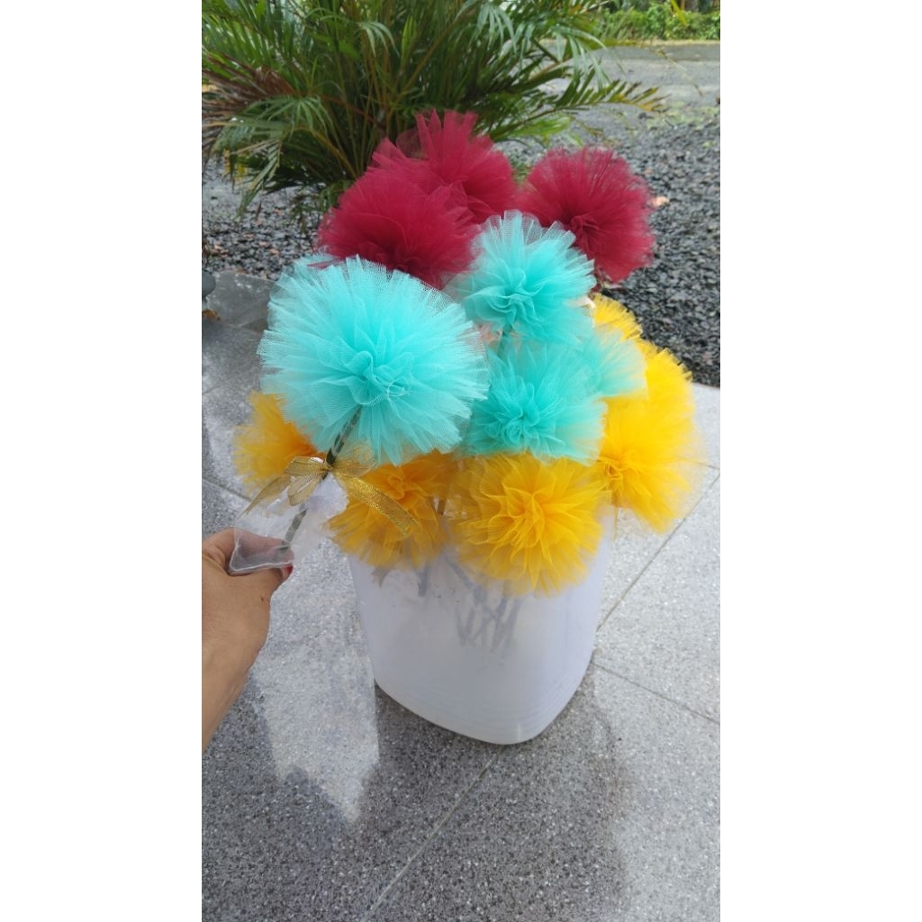 bunga telur kain tile