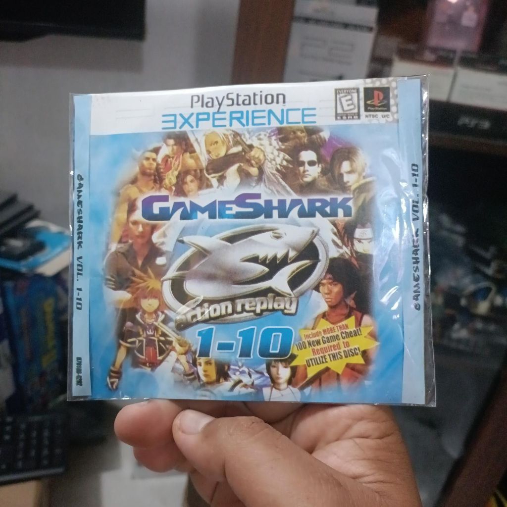 Kaset game shark ps1 vol.1-10