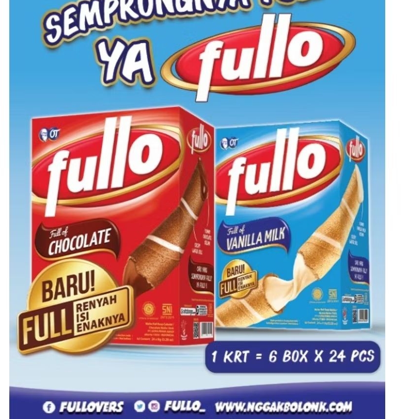 

fullo wafer 7gr | isi 24pcs/box