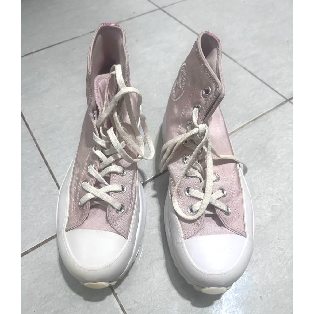 [Preloved] Sneakers Wanita Converse High Platform Pink