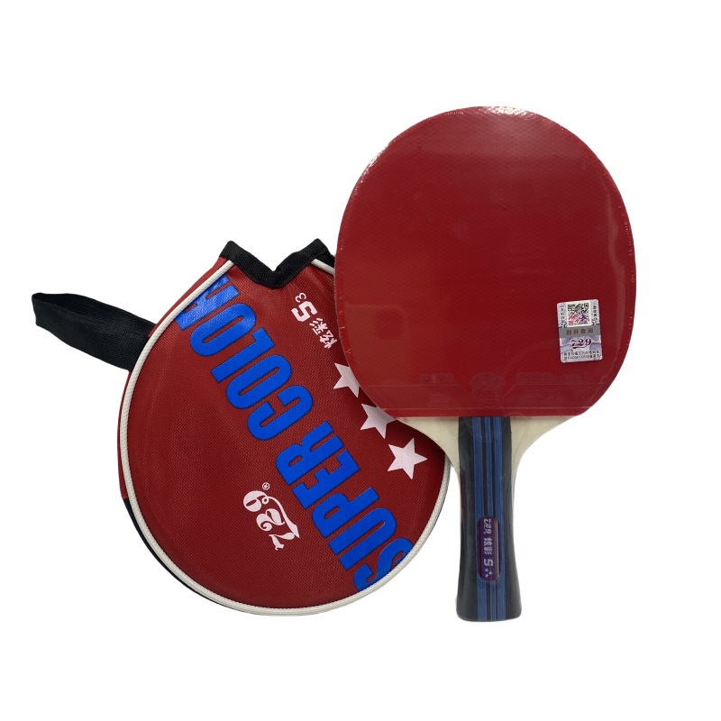 Bet Pingpong 729 Carbon Super Color Bintang 3 / Bet Pingpong Tenis Meja 729 ITTF Original