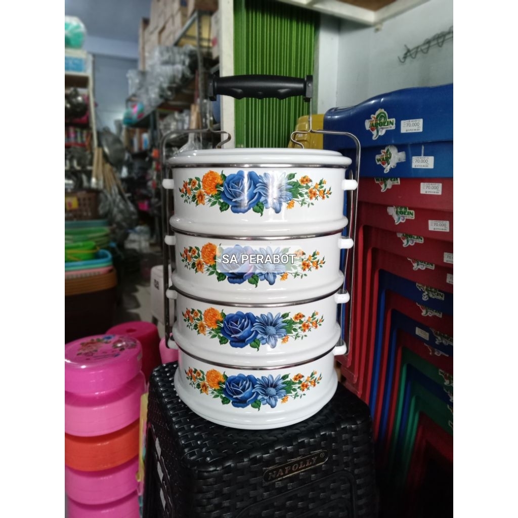 Rantang Susun,Rantang Panda,Rantang Enamel