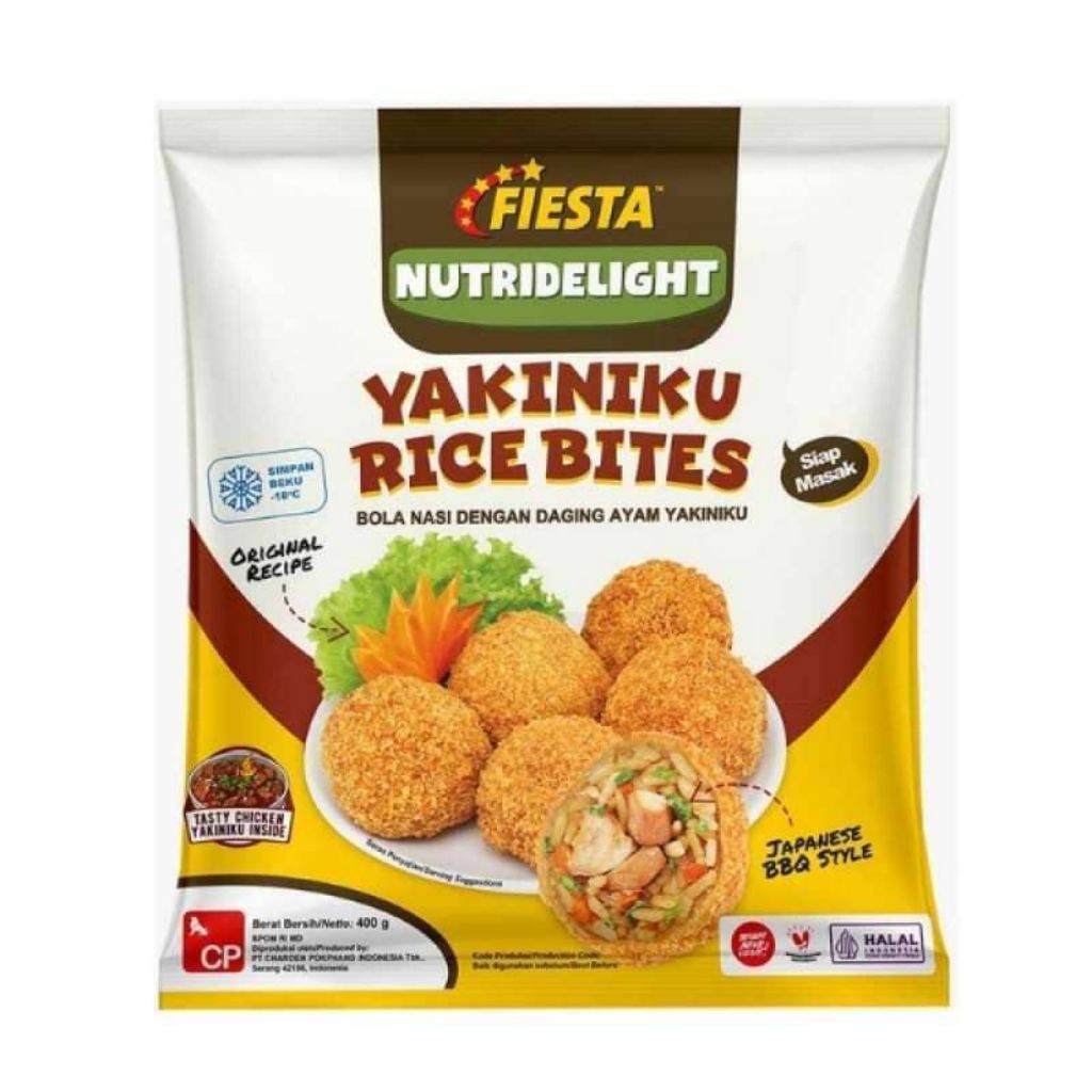 

Fiesta Yakiniku Rice Bites 400g
