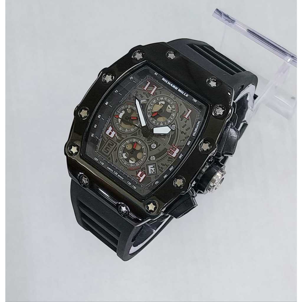 Jam tangan pria#jam tangan pria tali karet#jam pria kekinian#jam tangan murah