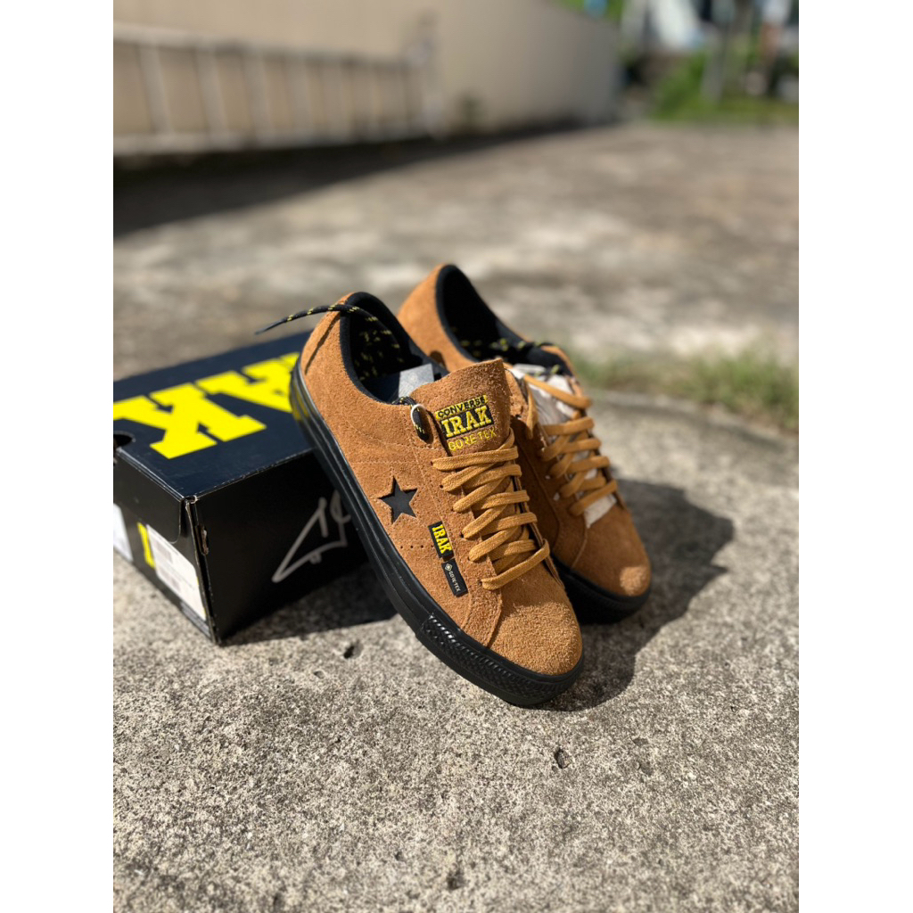 CONVERSE ONE STAR IRAK BROWN GORETEX 100% ORIGINAL