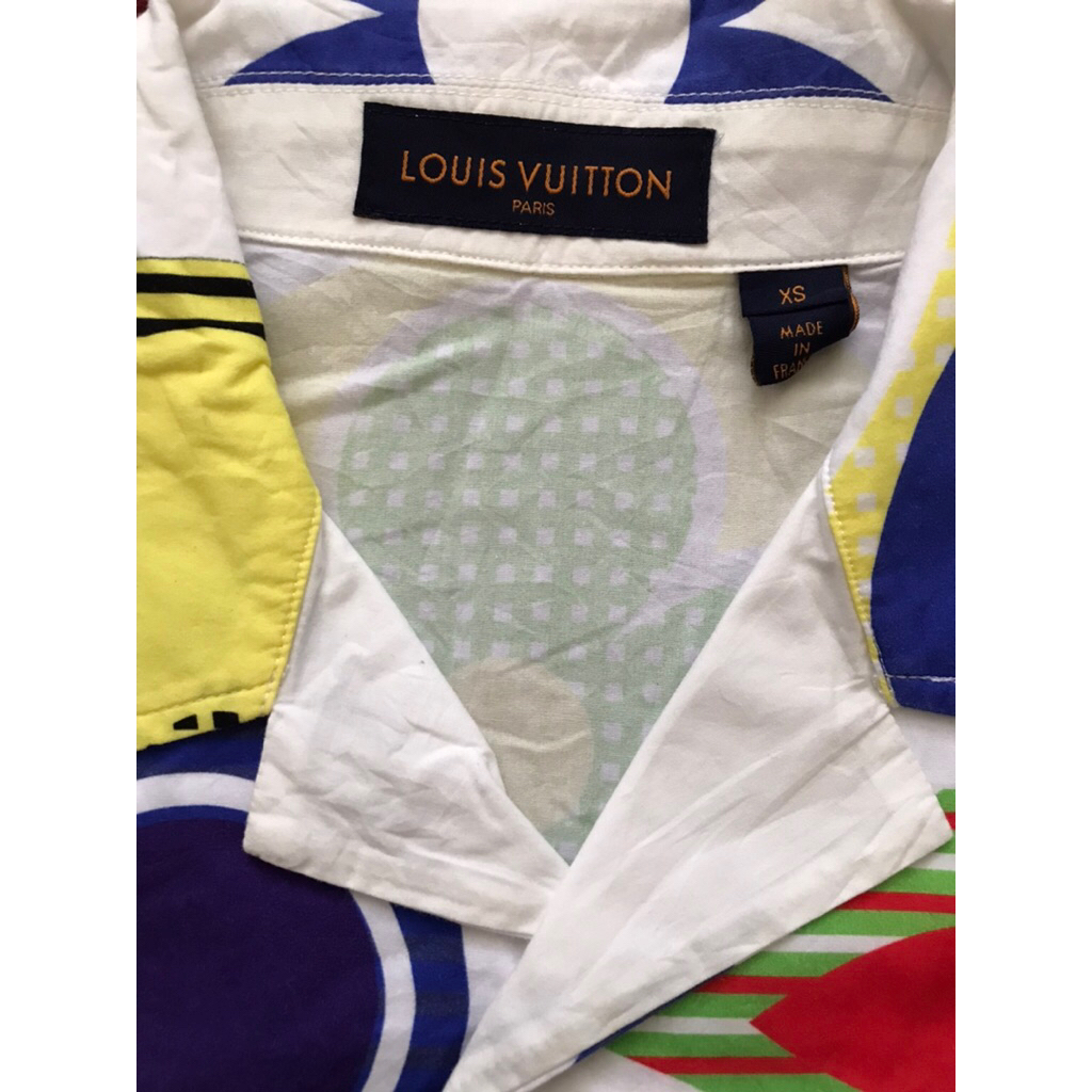 kemeja louis vuitton second
