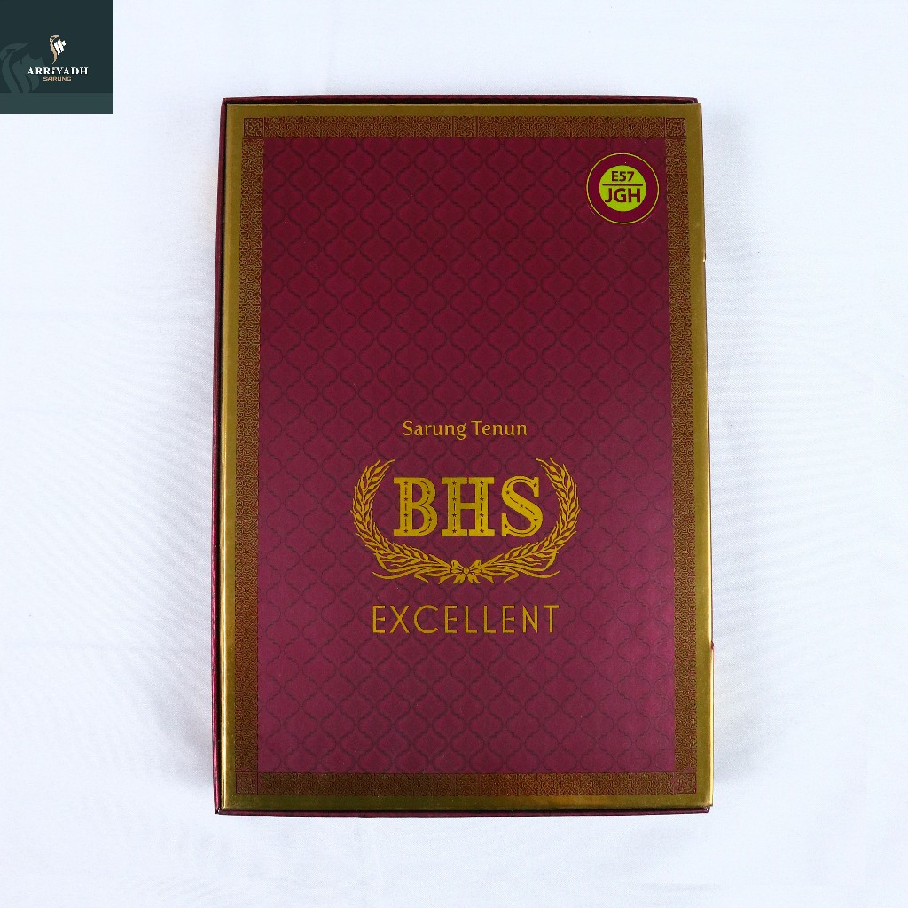 Sarung BHS EXCELLENT Gold Silver JACQUARD Motif Elegan Kekinian