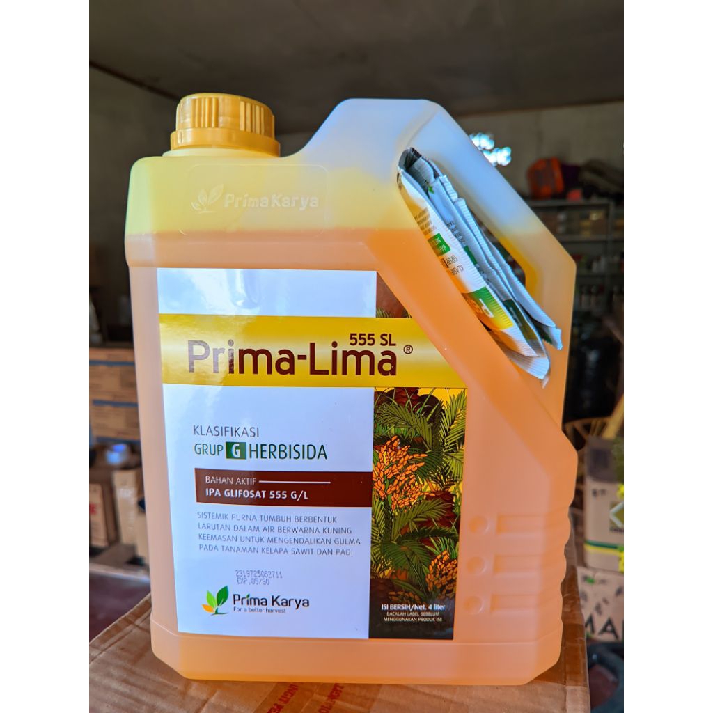 Herbisida Prima-Lima 555 SL 4 Liter - Racun Rumput Sistemik