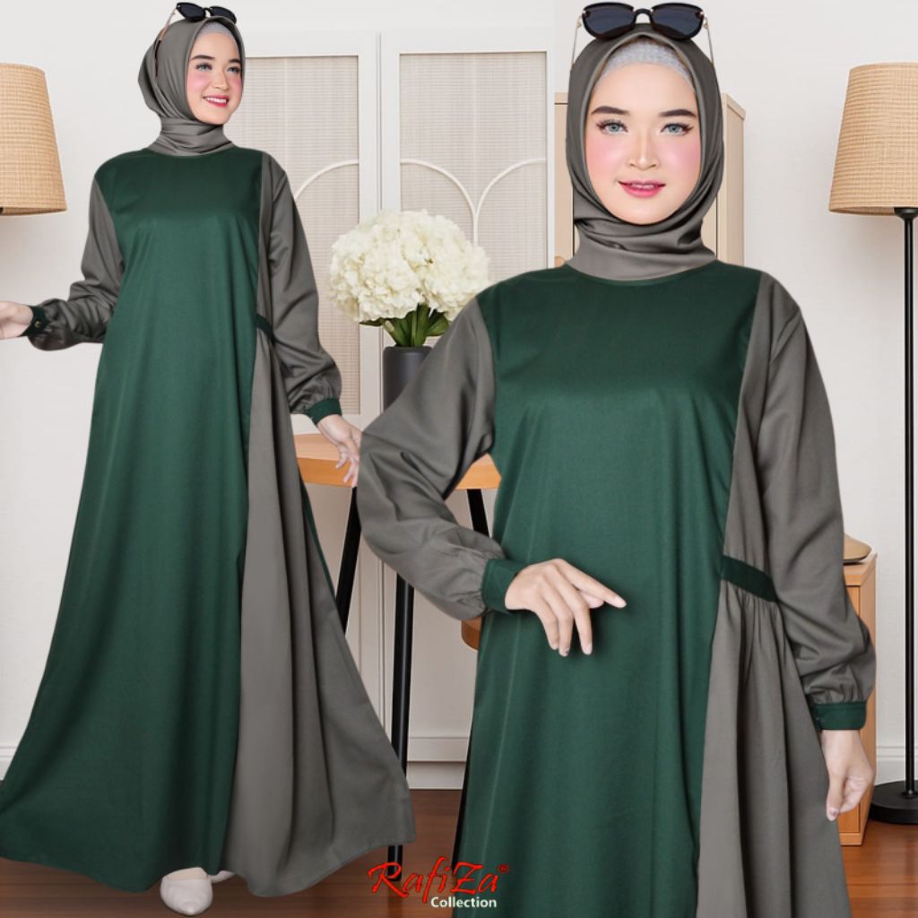 Gamis Toyobo kombinasi