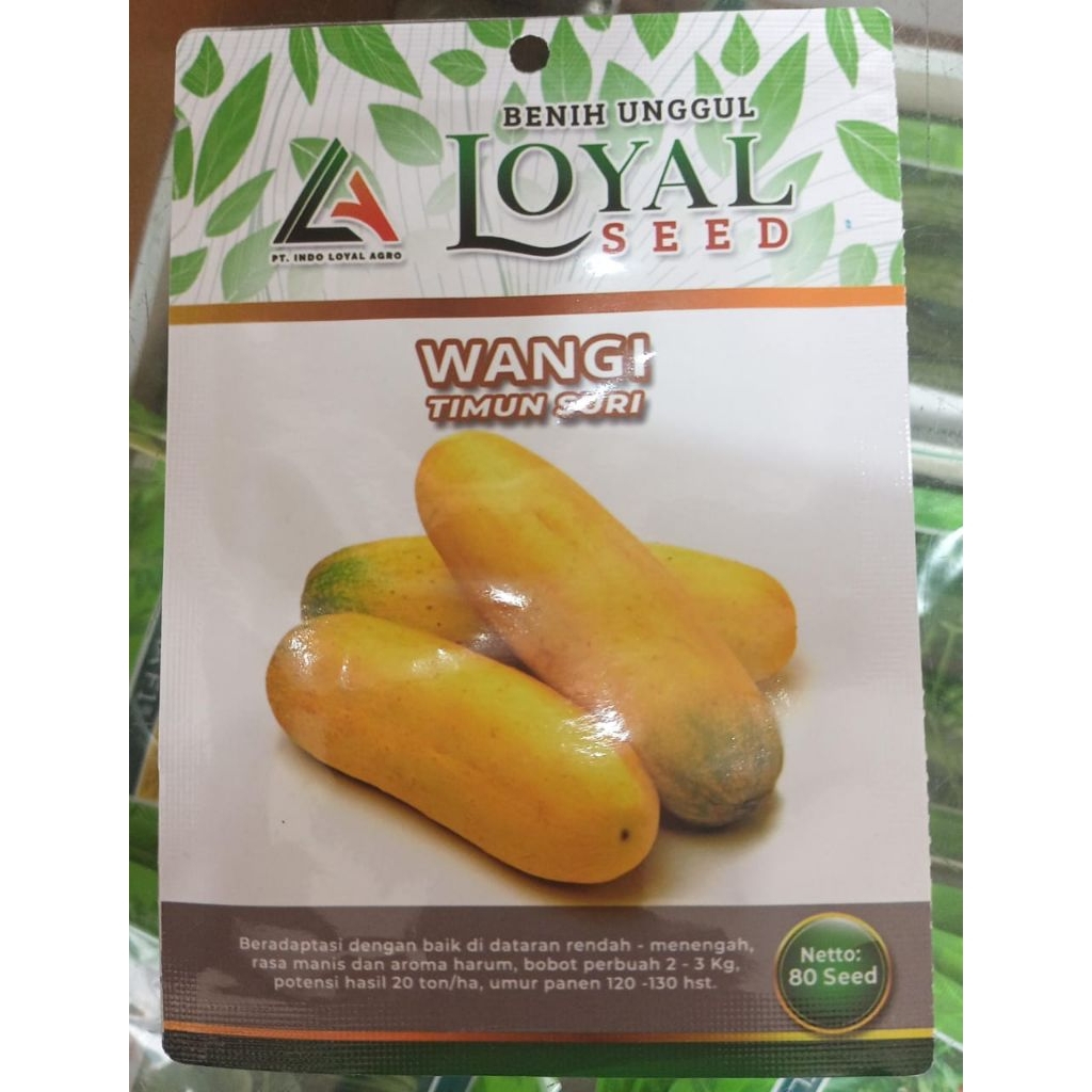 benih unggul TIMUN SURI WANGI ISI 80 BIJI
