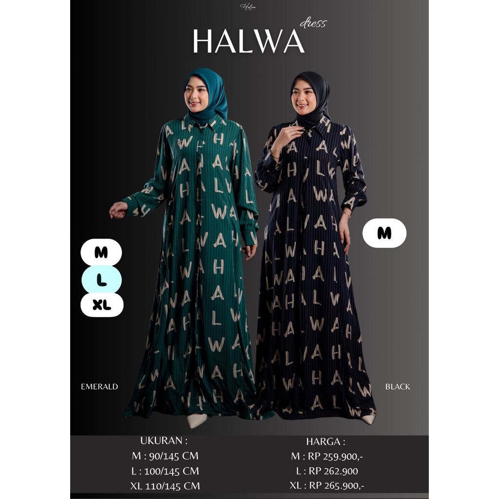 Halwa dress by Halwa apparel