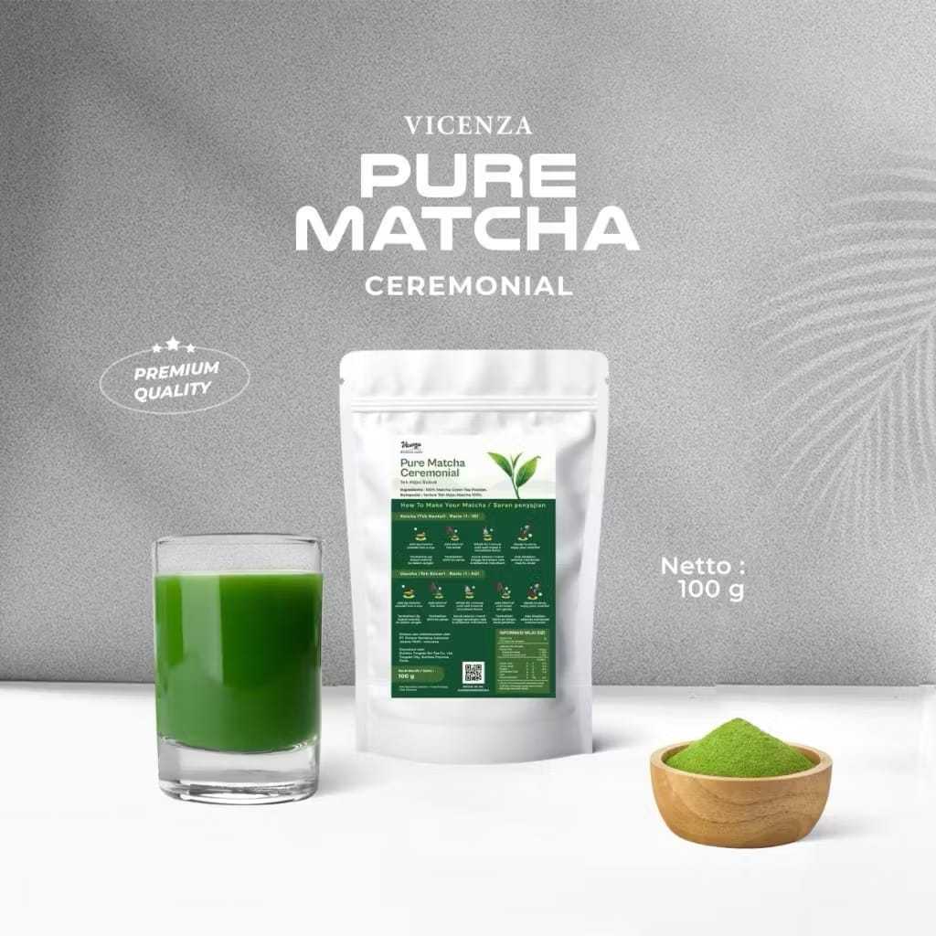 

VICENZA Pure Matcha Ceremonial Grade Matcha LUXURY 100 Gr