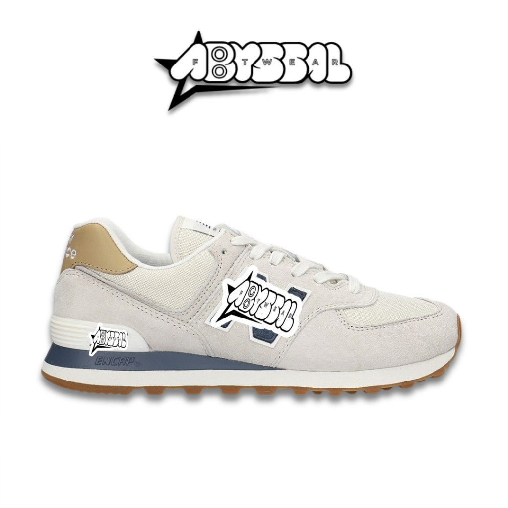 Sepatu NB 574 Beige Navy ML574LGI