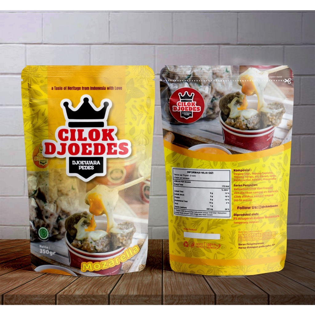 Cilok Djoedes Cilok Daging Isi Mozarella Frozen