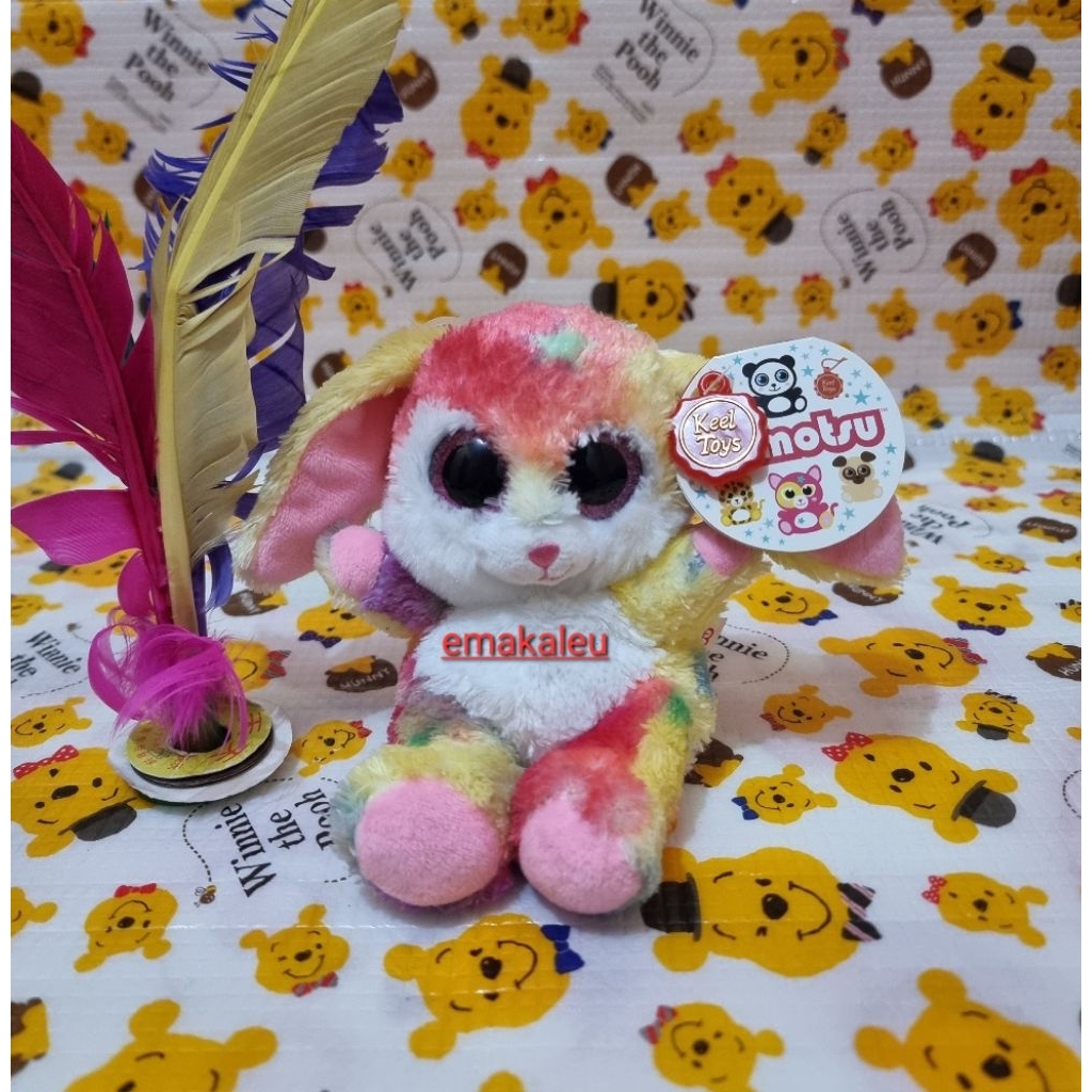 Boneka Kelinci Rainbow Keel Toys