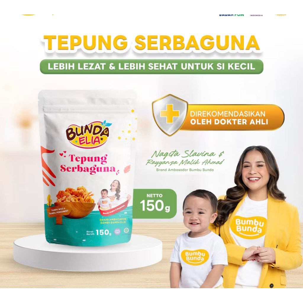 

Bunda Elia Tepung Serbaguna